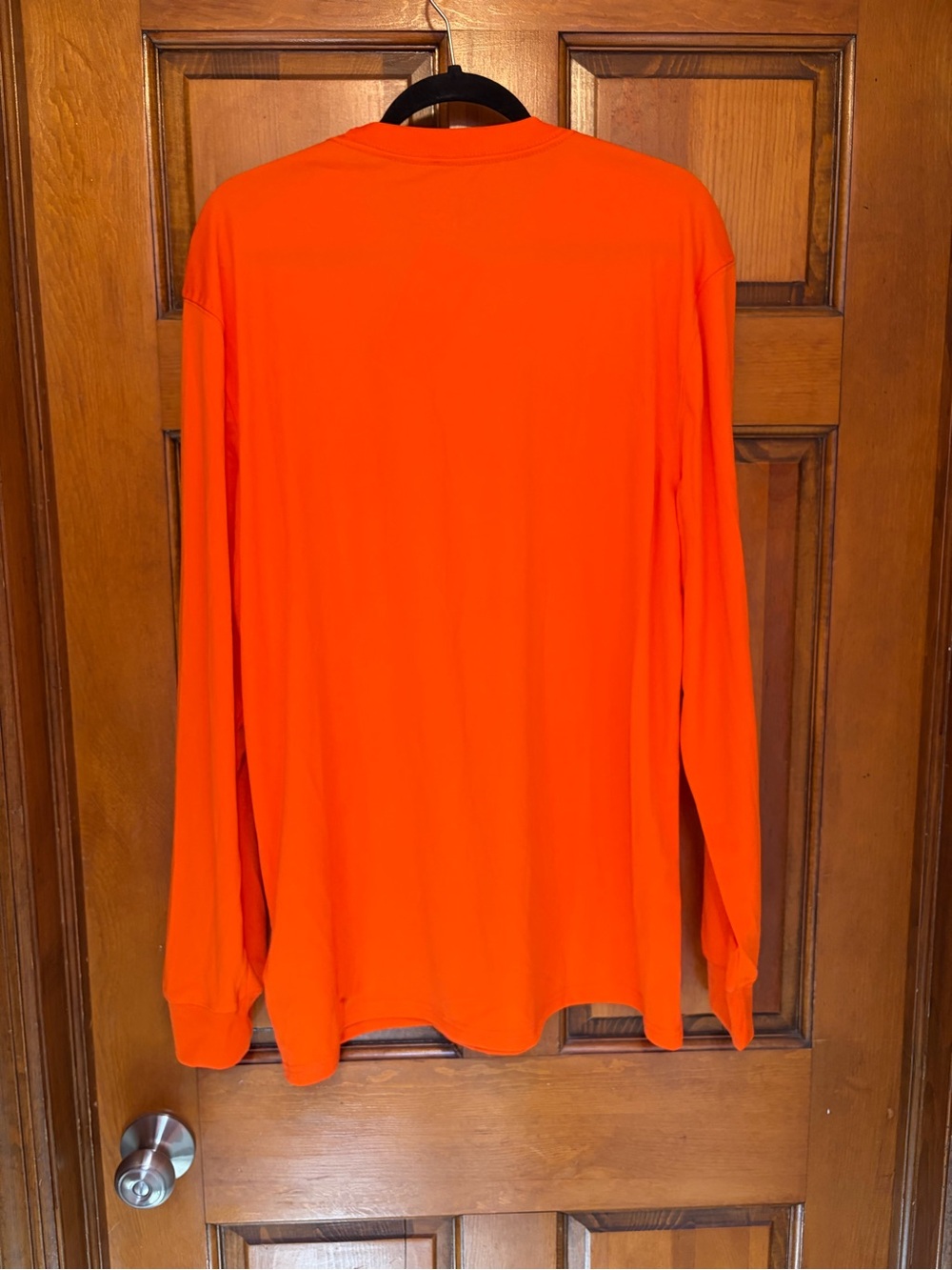NBA NY Knicks Basketball Orange Long Sleeve Team Tee New with tags - Picture 5 of 7
